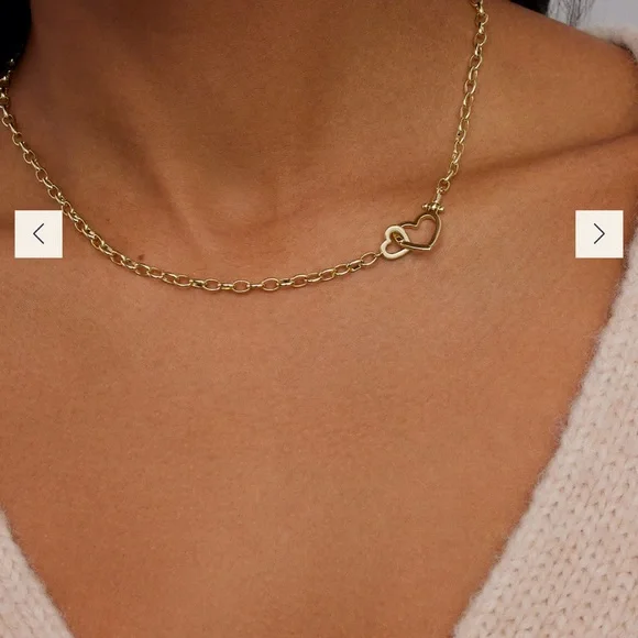 gorjana Parker heart necklace - Picture 3 of 5